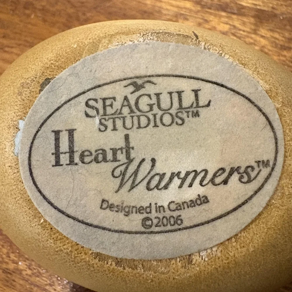 Seagull Heart Warmers Eternal Candle‎ Holder Keepsake 2006 Quote Gift Canada